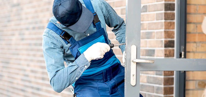 Pivot Storefront Door Locks Installation in Redwood City, California