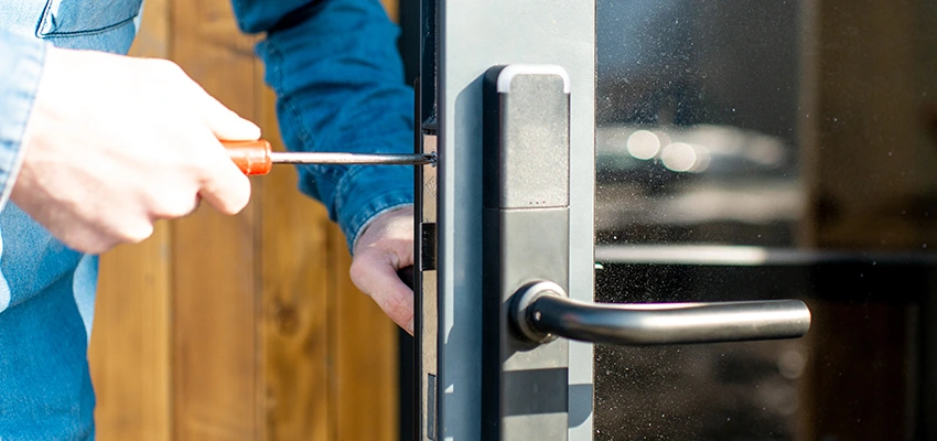 Aluminium Door Lock Replacement in Redwood City, California